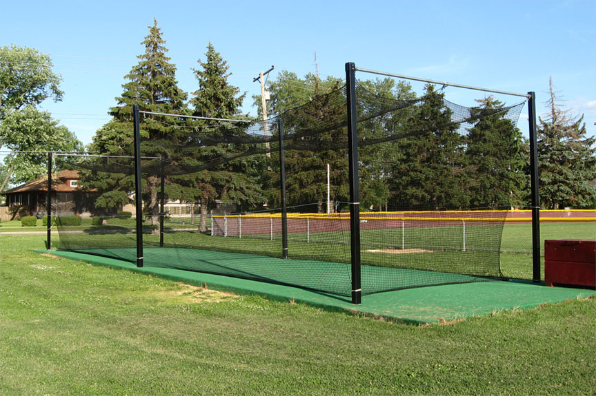 Sports netting installation NC, SC, & VA