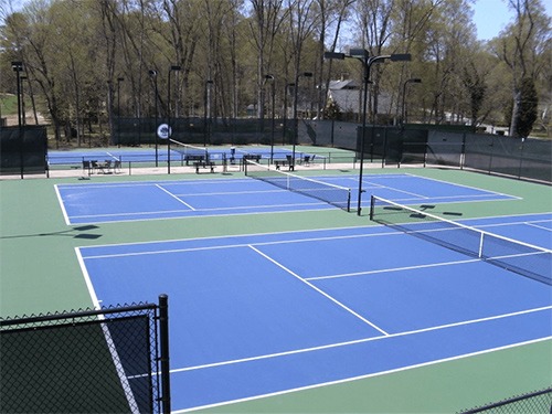 Alamance Country Club - Tennis Courts, Burlington NC