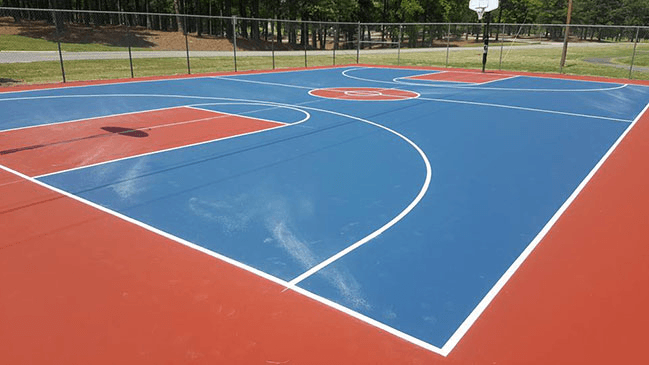RTI International Basketball Courts in Durham NC - 1