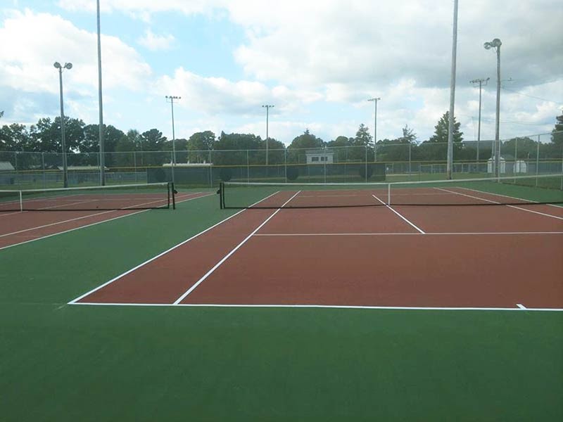 Tennis Court Resurfacing - Farmville NC