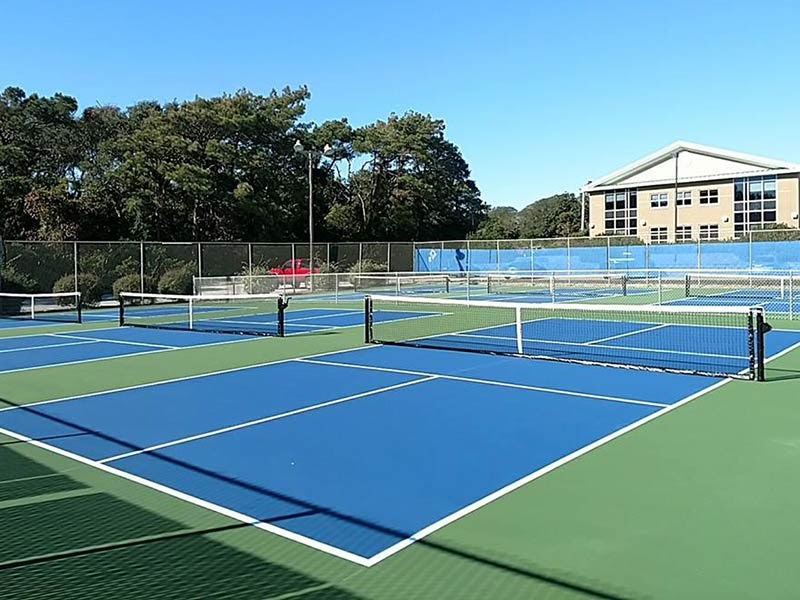 Tennis & Pickleball Court Resurfacing - Oak Island, NC - 1