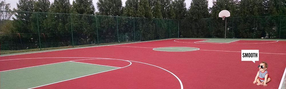 basketball court construction