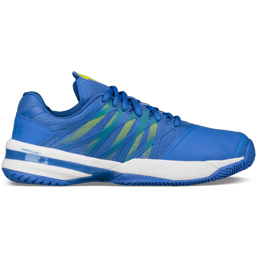 KSwiss Men's UltraShot Tennis Shoes (Blue/Citron)