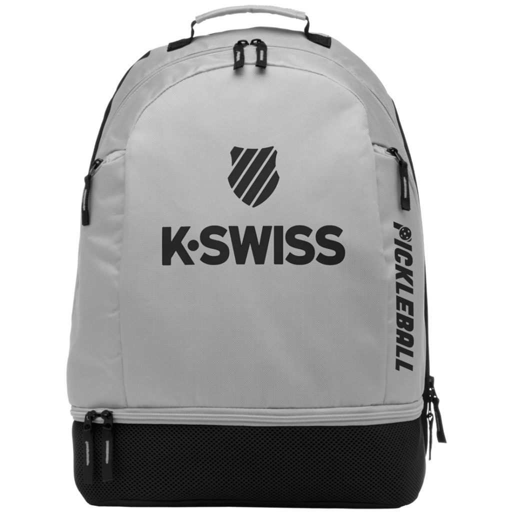 K-Swiss Pickleball Backpack (Grey/Black)