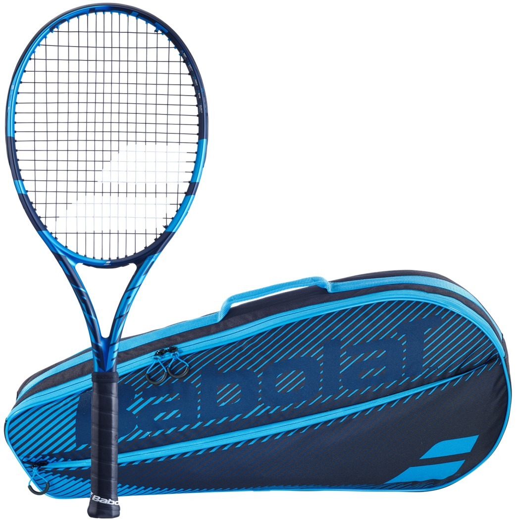 Babolat Pure Drive 26 Junior Tennis Racquet (Blue/Black) bundled