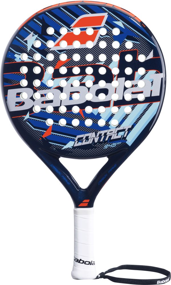 Babolat Contact Padel Racket (Blue/Red)