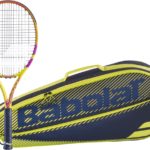 Babolat Boost Aero Rafa + Yellow Club Bag Tennis Bundle