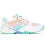 Fila Women's Volley Zone Pickleball Shoes (Green Tie Dye)