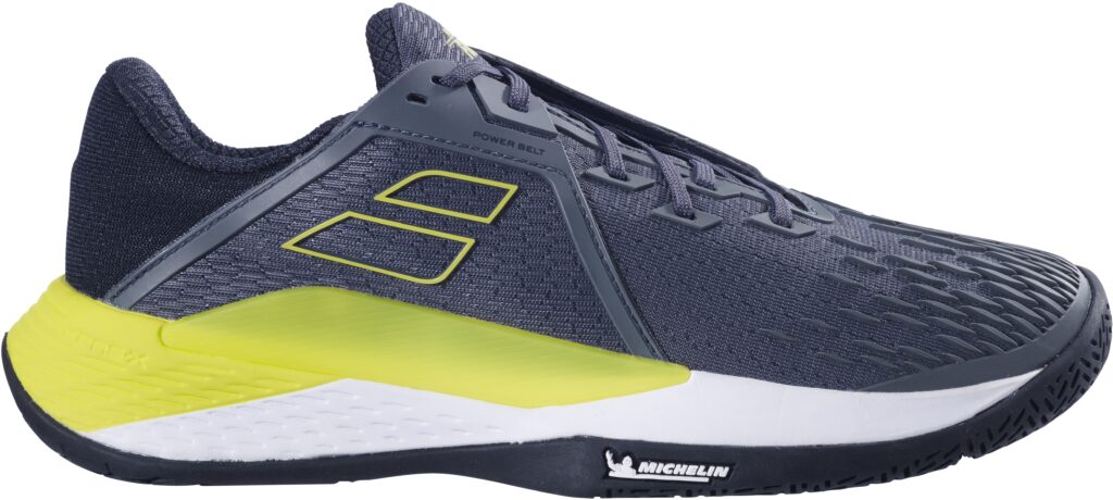 Babolat Men s Propulse Fury 3 All Court Tennis Shoes Grey Aero