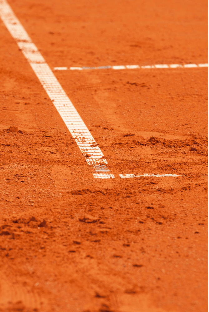 clay tennis court
