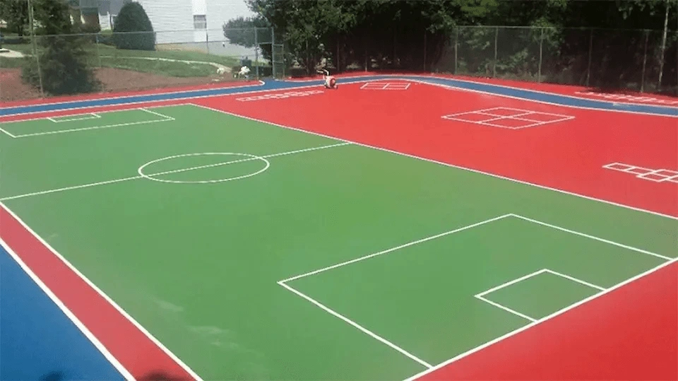 multi-surface courts