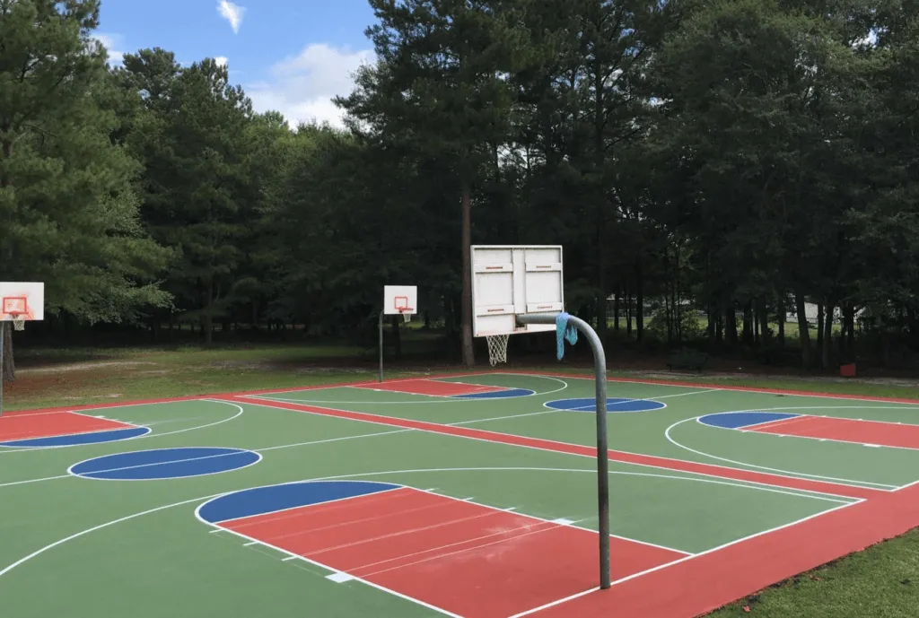 sport court game courts in North Carolina