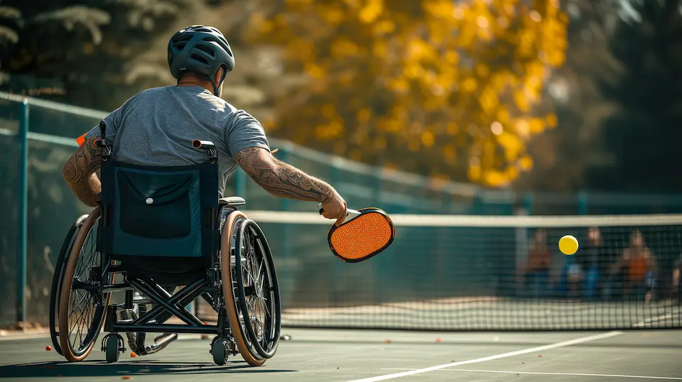 Considerations for designing a wheelchair pickleball court