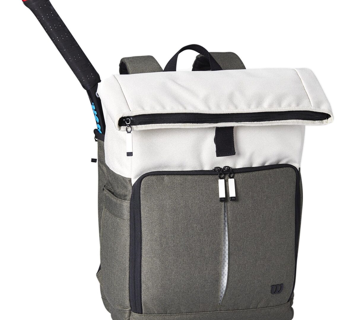 Wilson Women's Tennis Backpack (Cream/Forest Green/Black)