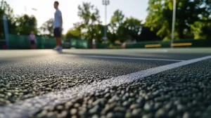 multi use court resurfacing and construction