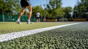 tennis multi use court resurfacing and construction