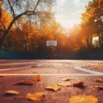 sports court basketball resurfacing