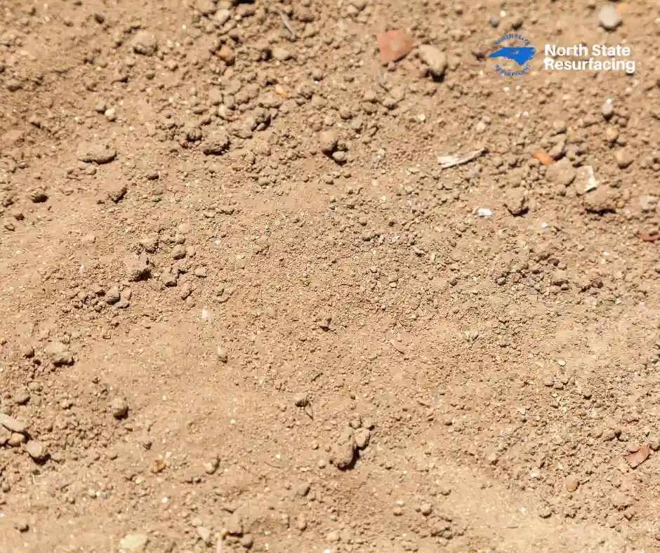 sandy soil to build a pickleball court with in NC