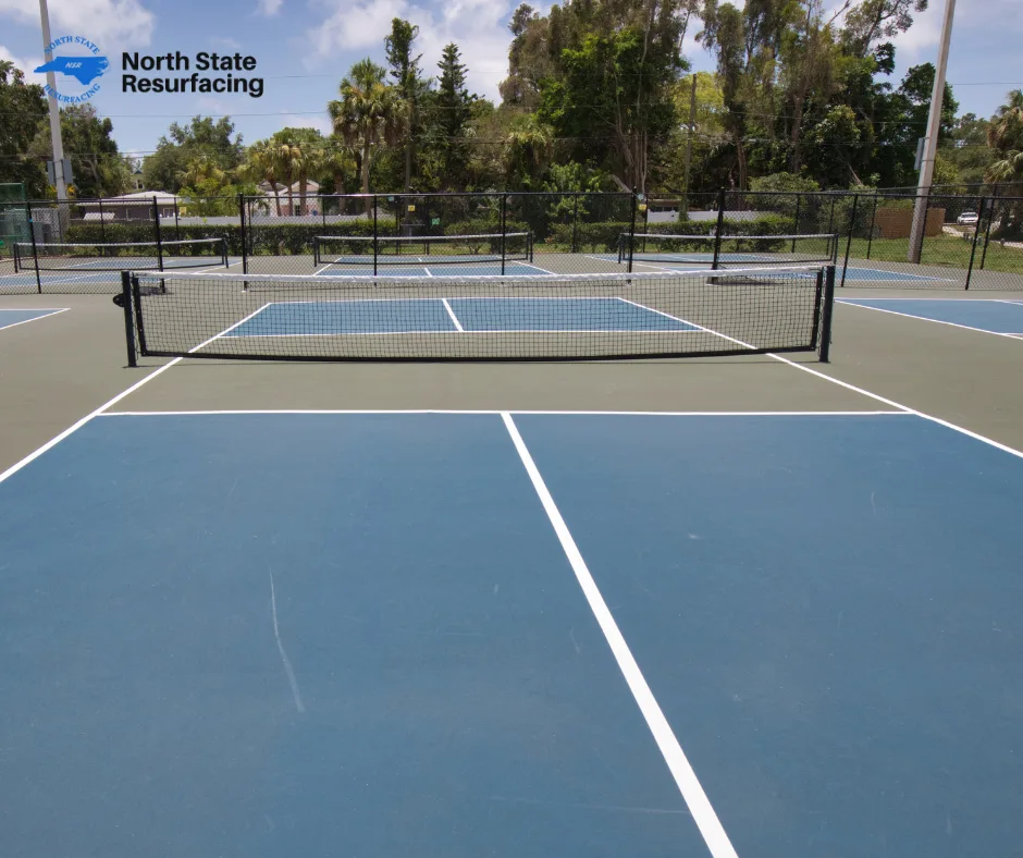 nc pickleball court building