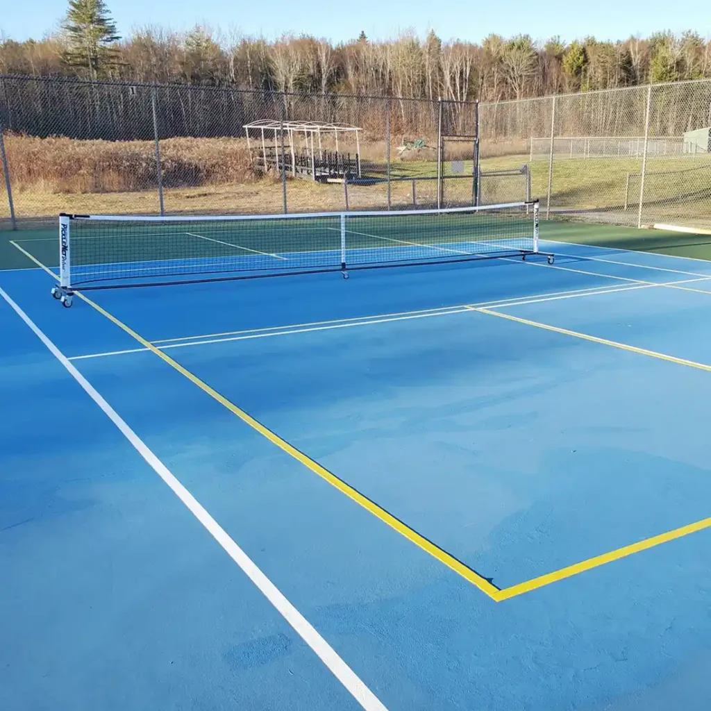 pickleball court resurfacing in nc
